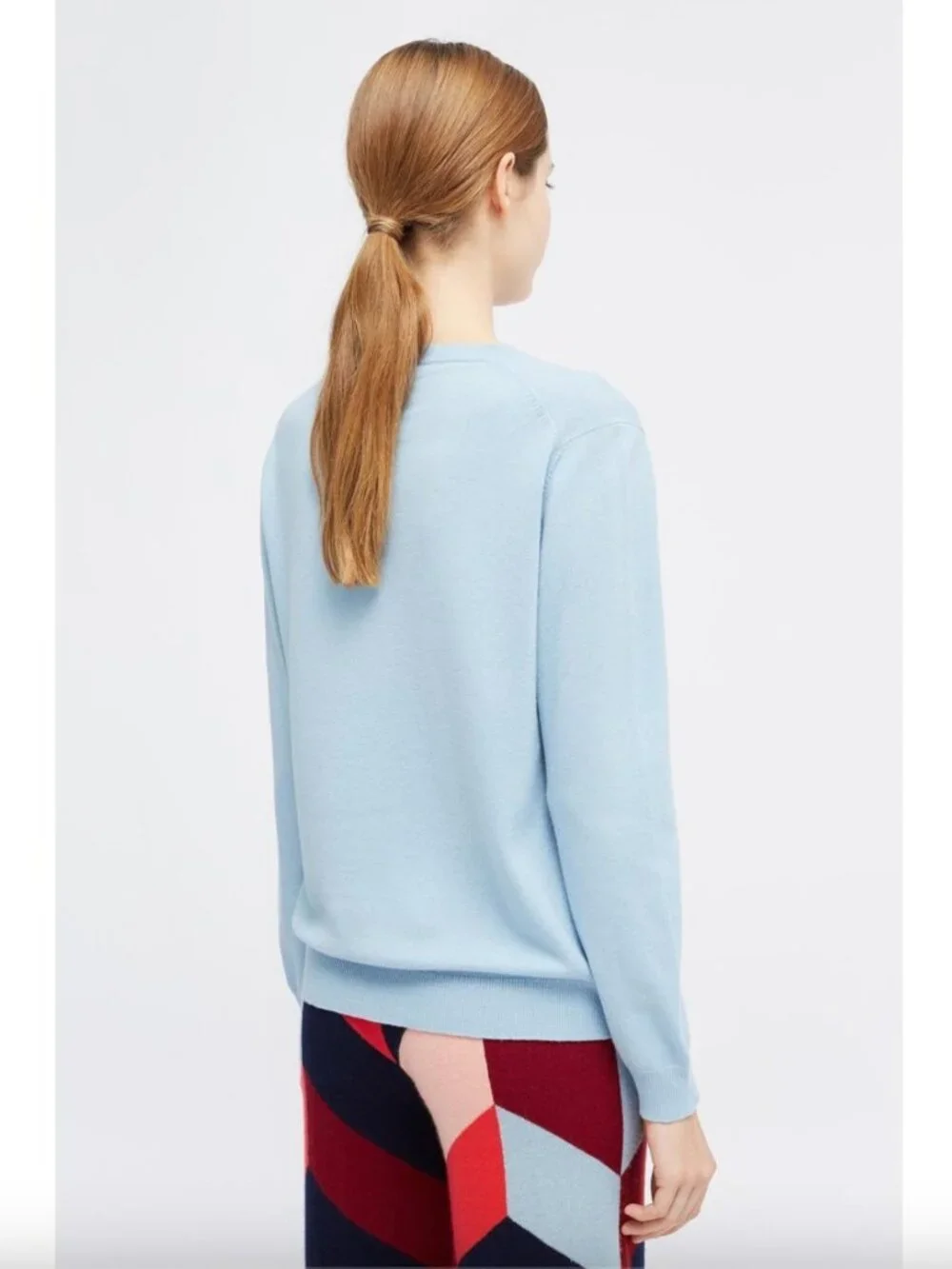 NWT Chinti and Parker Crewneck 100% Pure Cashmere Por La Paz Sweater Size XS - Picture 5 of 9